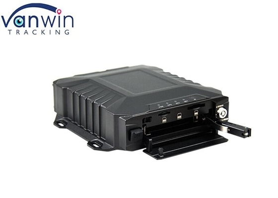 4ch Wifi GPS Vehicle Fuel Tracking HD DVR móvil con fuente de alimentación de 8V-36V y alta capacidad