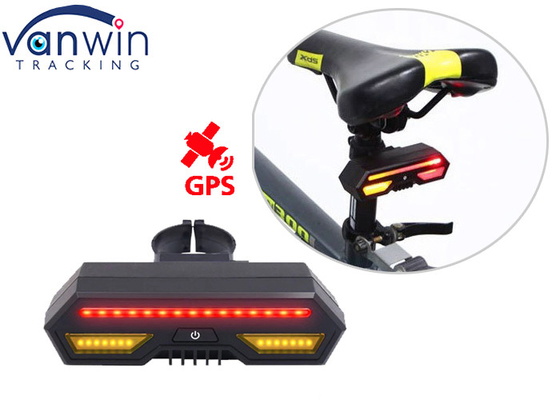 Mini inoxidable 4G inalámbrico de búsqueda de bicicletas rastreador de bicicletas GPS de rastreador con luz trasera