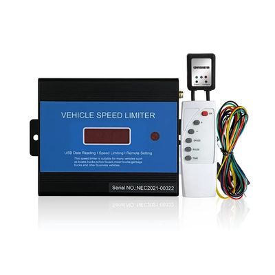 9v ~ 24V Limitador de velocidad de camión de vehículos reguladores de velocidad profesionales Sistema manual de alarma de coche
