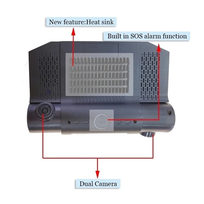 4g wifi 1080p TF con GPS 2ch ahd mdvr cámara 1080p para vehículos