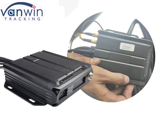 Mini portátil de tarjeta SD 4CH grabador de cámara de coche con GPS Truck Tracking