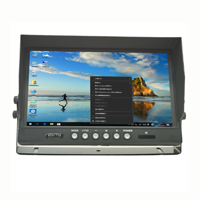 Molde privado 10 pulgadas IPS pantalla LCD VGA 4Pin mujer monitor de coche para MDVR