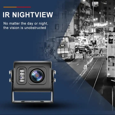 Nuevo molde 1080P AHD 145 grados de visión amplia cámara de visión trasera impermeable para camiones y autobuses