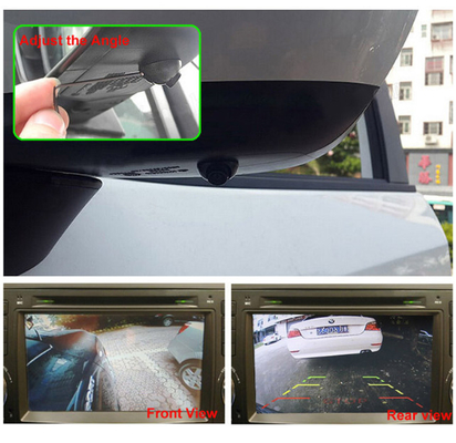Universal 1080P cámara de coche 360 grados cámara de visión trasera del coche con línea de estacionamiento opcional