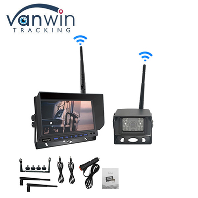 Monitoreo digital inalámbrico de 7 pulgadas kit de cámara de vehículo monitoreo de automóvil TFT para vehículos pesados