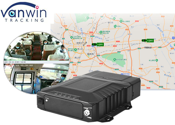 GPS WIFI 4CH 720p 1080p 3G DVR móvil para el autobús del camión del taxi