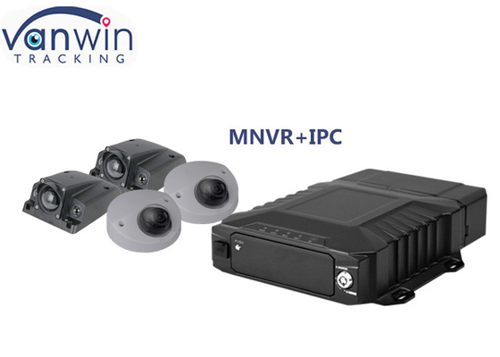3G 4G GPS WiFi G-sensor opcional 4CH SD HDD Soluciones de DVR móvil