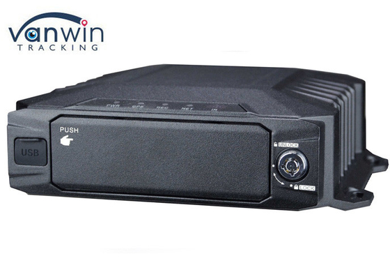 DVR móvil funcional de 4 canales con Dashcam 4G GPS WIFI para taxi / autobús