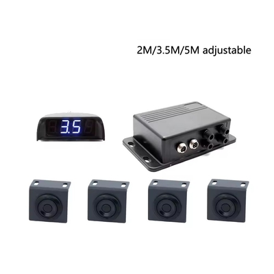 Kit de sensores de estacionamiento anti-colisión de 10M, gran pantalla LED con alarma de pitido