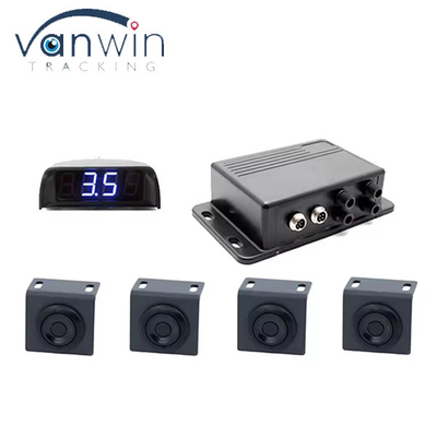 Gran pantalla LED Sistema de sensor de aparcamiento de camión de alarma de pitido con rango de detección de 3 y 0,3-3,5M
