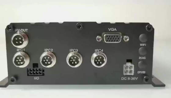 NVR móvil de 8 canales con H.264 HDD 1080P Disco duro remoto 3G 4G GPS WiFi Vehículo Bus Truck Monitoreo de red