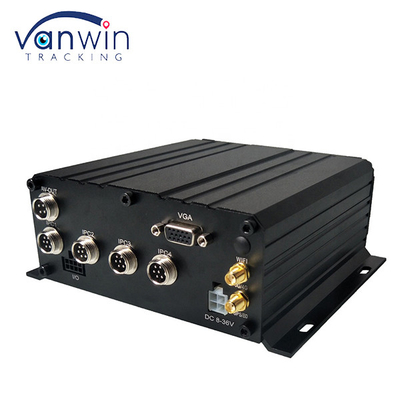 NVR móvil de 8 canales con H.264 HDD 1080P Disco duro remoto 3G 4G GPS WiFi Vehículo Bus Truck Monitoreo de red