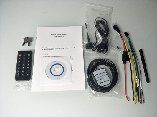 NVR móvil de 8 canales con H.264 HDD 1080P Disco duro remoto 3G 4G GPS WiFi Vehículo Bus Truck Monitoreo de red