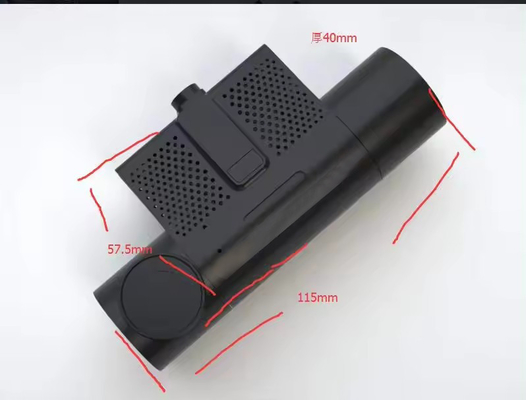 2CH Plataforma gratuita Dash Cam DVR Móvil 4G GPS MDVR con ángulo vertical de 180 grados