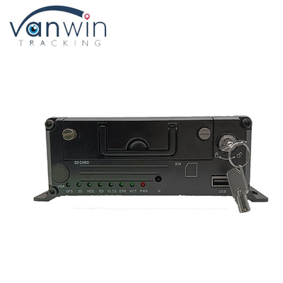 Inglés/chino/ruso Lenguaje de 4 canales DVR móvil, cámara de CCTV de camión