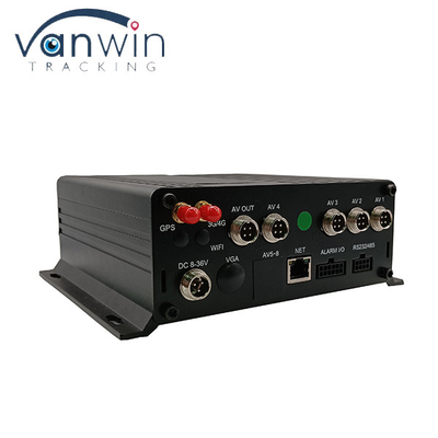 Inglés/chino/ruso Lenguaje de 4 canales DVR móvil, cámara de CCTV de camión