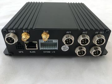 Coche DVR 3G/4G GPS MDVR del router 4CH 720P de WIFI con software libre