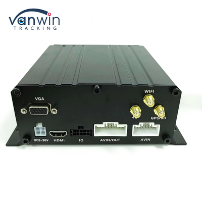 Full HD 8CH 1080P MDVR con 4G 5G GPS Dispositivo WIFI para monitorear coches autobuses taxis discos duros dobles