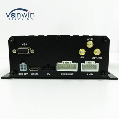 Full HD 8CH 1080P MDVR con 4G 5G GPS Dispositivo WIFI para monitorear coches autobuses taxis discos duros dobles