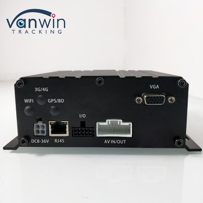 8 canales de disco duro tarjeta SD DVR móvil H.264 MDVR de coche para la vigilancia de la seguridad del vehículo