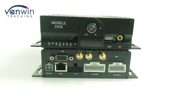 AI 8 Canal 1080P 512G Sistema de cámara MDVR para automóviles con doble tarjeta SD con función de detección de fatiga de ADAS DMS  DVR móvil