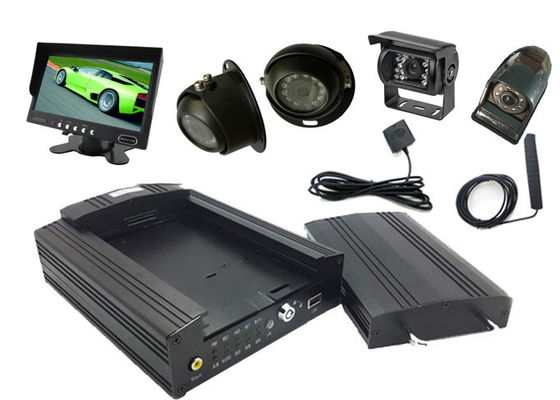 Autobuses HD puerto de red móvil de DVR 4G LTE GPS WIFI 4CH 1080P HDD/del SSD RJ45 con Canbus