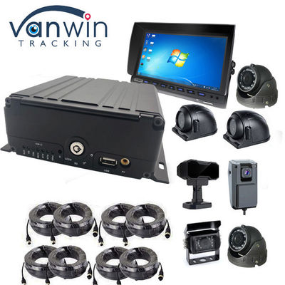 8CH AI MDVR 4G GPS DVR Vehículo para soporte de autobús ADAS DMS BSD con 4G 5G Caja negra de automóvil Grabadora de vídeo para autobús escolar