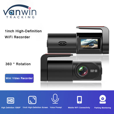 ADAS HD Visor nocturno Monitoreo de estacionamiento Internet móvil WiFi Oculto 360 ° 1 pulgadas Registrador de conducción