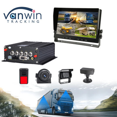 Vehículo 1080P H.265 4CH SD Car Mobile DVR Dash Cam Recorder
