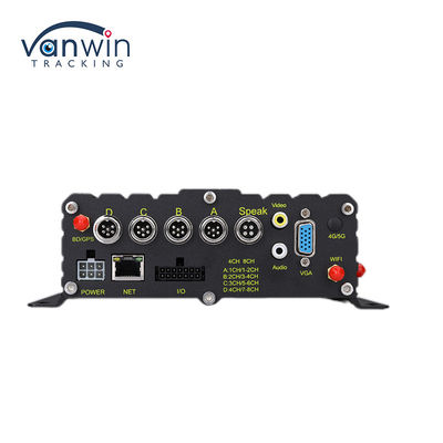 AI 4CH Grabador de automóviles con GPS DVR 1080p Grabador de vídeo de DVR móvil de automóviles