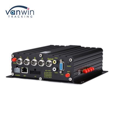AI 4CH Grabador de automóviles con GPS DVR 1080p Grabador de vídeo de DVR móvil de automóviles