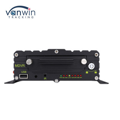 AI 4CH Grabador de automóviles con GPS DVR 1080p Grabador de vídeo de DVR móvil de automóviles