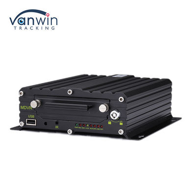 AI 4CH Grabador de automóviles con GPS DVR 1080p Grabador de vídeo de DVR móvil de automóviles