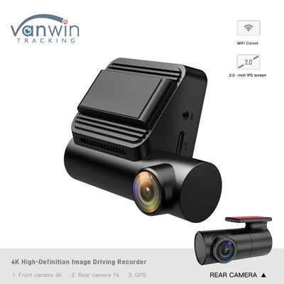 Grabadora de imágenes de conducción de alta definición 4K 1080P Soporte WiFi GPS Grabadora de taxis Cámara