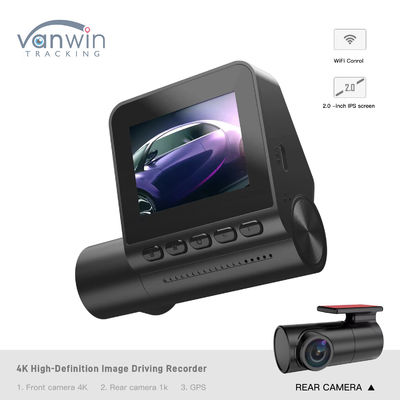 Grabadora de imágenes de conducción de alta definición 4K 1080P Soporte WiFi GPS Grabadora de taxis Cámara