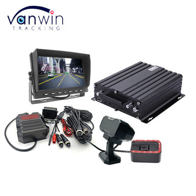 4CH 1080P SD MDVR Monitoreo y seguimiento en tiempo real 4G AI ADAS DMS DVR móvil para autobuses y camiones Sistema de CCTV