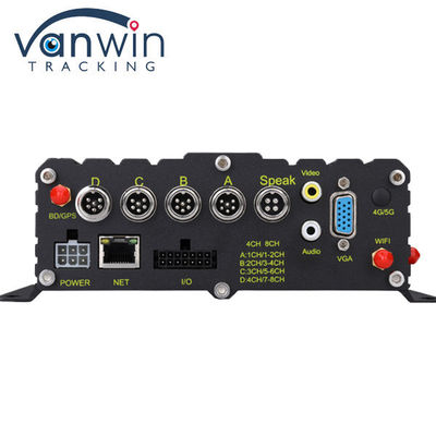 Sistema ADAS DMS de 8 canales Full HD 1080P AI MDVR con 8 cámaras AHD para autobuses y camiones
