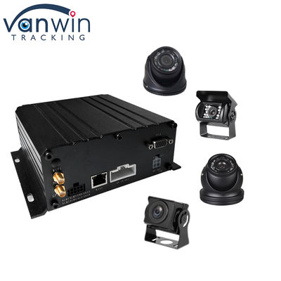 HD 1080P H.264 4 canales DVR móvil GPS WIFI Registrador de vehículos de autobuses