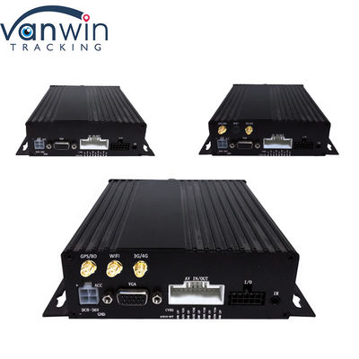 GPS 1080P HD 4CH DVR móvil Tarjeta SD Samrt WIFI Autobús Vehículo Grabador de vídeo digital