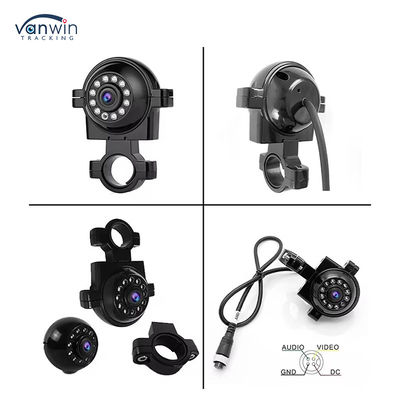 1080P Gran ángulo delantero y trasero cámara de visión lateral visión nocturna AHD coche autobús camión cámara de visión trasera de marcha atrás