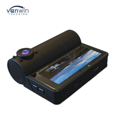 WiFi GPS Car Recorder Dual Recording Invisible 1080P Car Dash Camera con lente F/NO 1.60