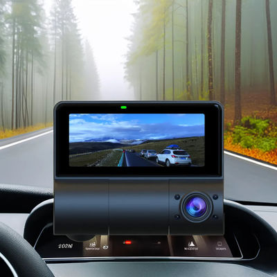 WiFi GPS Car Recorder Dual Recording Invisible 1080P Car Dash Camera con lente F/NO 1.60