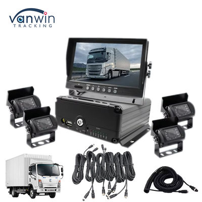 Automóvil Black Box Camera Automóvil DVR SIM SD Card Camión Instrumento de grabación de automóviles MDVR cámaras delanteras y traseras utilizadas para la caja del autobús