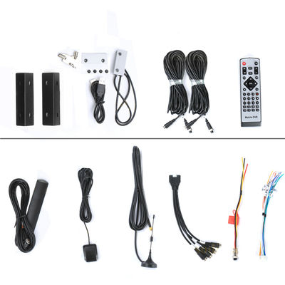 8CH 1080P Contador de pasajeros MDVR para autobús de 2 puertas, Sistema de conteo de pasajeros de autobús de alta precisión