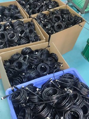 20m Grado de aviación GX12 4pin Hombre a mujer cámara de marcha atrás cámaras de vista trasera Cable de extensión para conexión DC 12V/24V