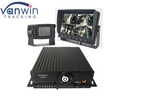 Tarjeta de almacenamiento de automóviles AHD 1080P 4CH Disco duro DVR móvil Monitoreo de video de alta definición