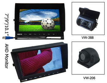 cámara del monitor LCD del coche de 9inch HD con las entradas de 3CH sistema de pesos americano para el uso del anuncio publicitario/del vehículo