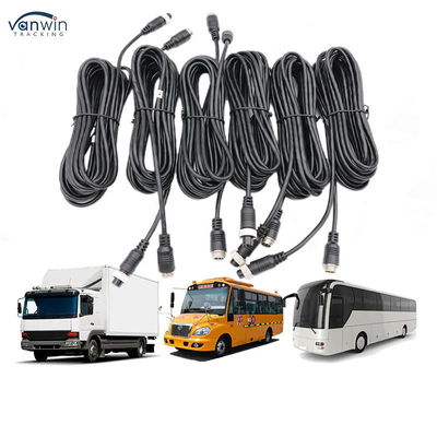 Accesorios de DVR Cables de extensión de aviación 5M Cables de cámara de respaldo de 4 pines de hombre a mujer