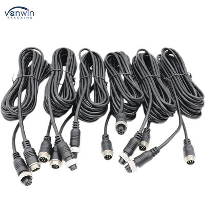Accesorios de DVR Cables de extensión de aviación 5M Cables de cámara de respaldo de 4 pines de hombre a mujer