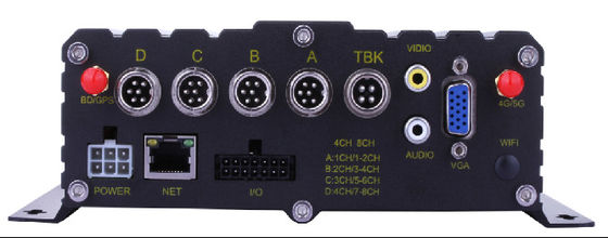 4G 5G WIFI GPS 8 CH AI DVR móvil ADAS DMS con tarjeta SD HDD SSD para automóvil autobús camión